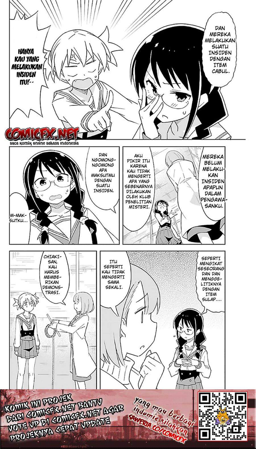 Atsumare! Fushigi Kenkyuubu Chapter 24 Bahasa Indonesia