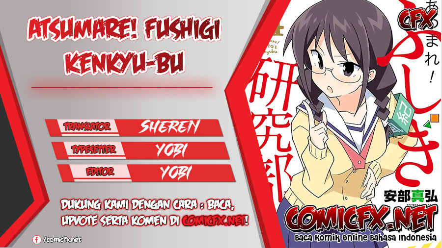 Atsumare! Fushigi Kenkyuubu Chapter 66 Bahasa Indonesia