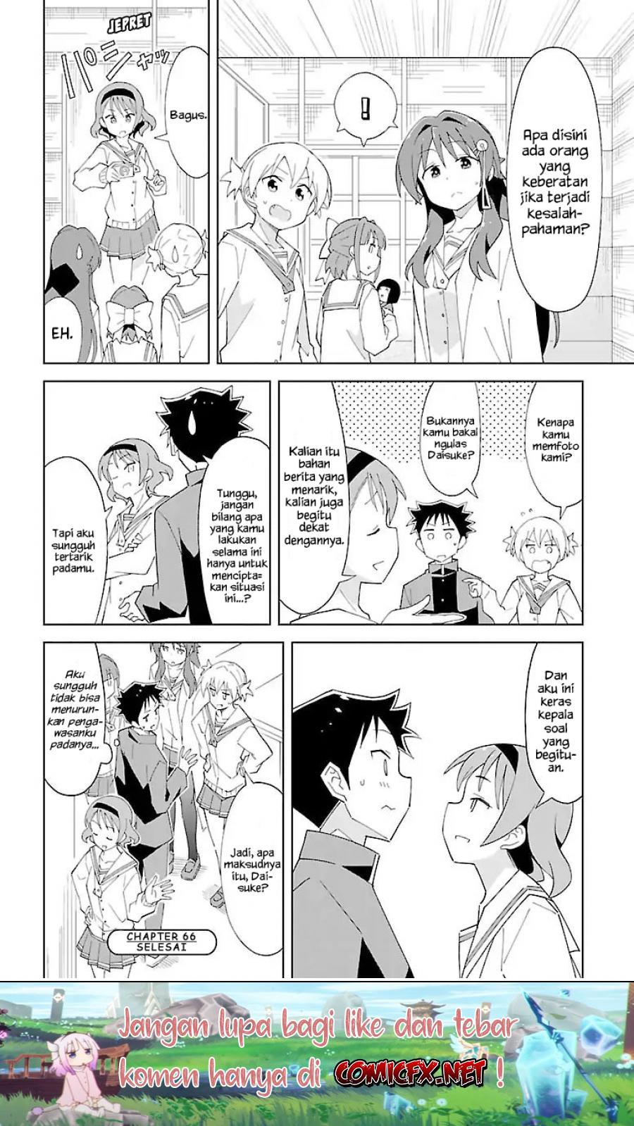 Atsumare! Fushigi Kenkyuubu Chapter 66 Bahasa Indonesia