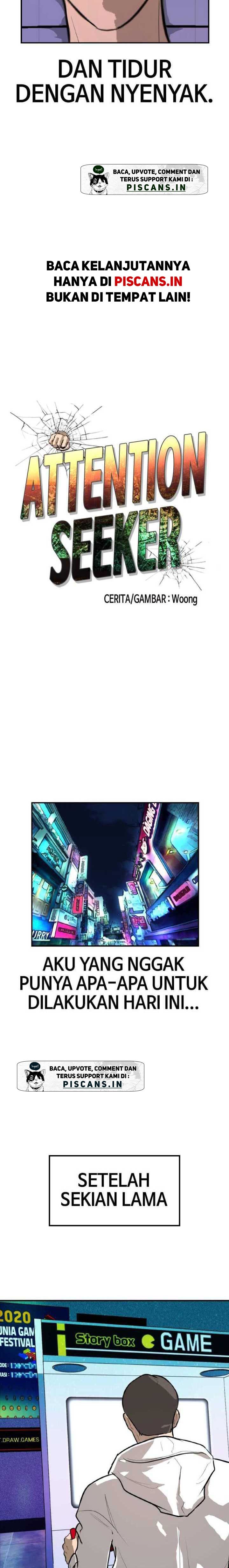 Attention Seeker Chapter 54 Bahasa Indonesia