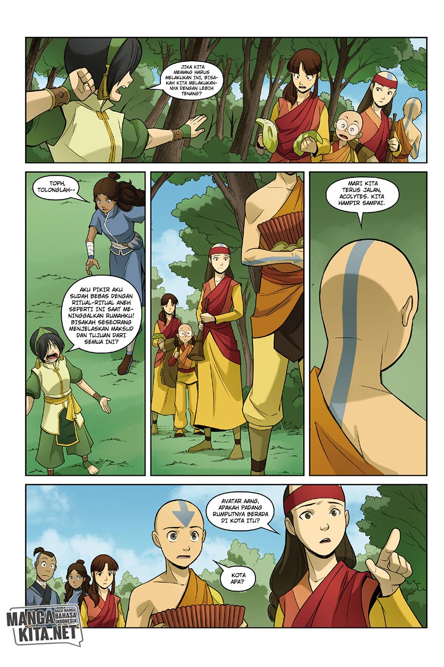 Avatar: The Last Airbender – The Rift Chapter 01.2 Bahasa Indonesia
