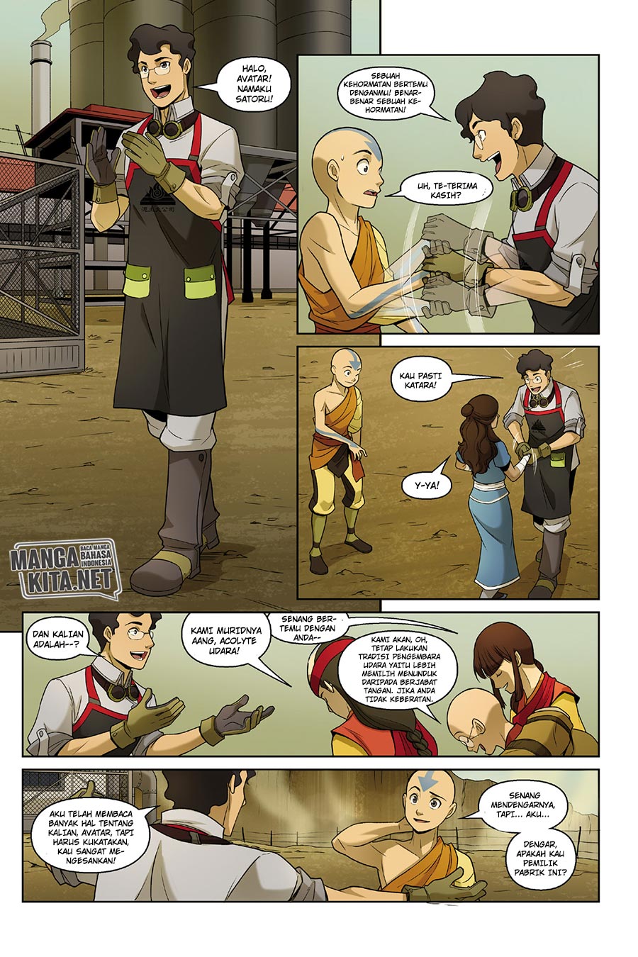 Avatar: The Last Airbender – The Rift Chapter 01.2 Bahasa Indonesia