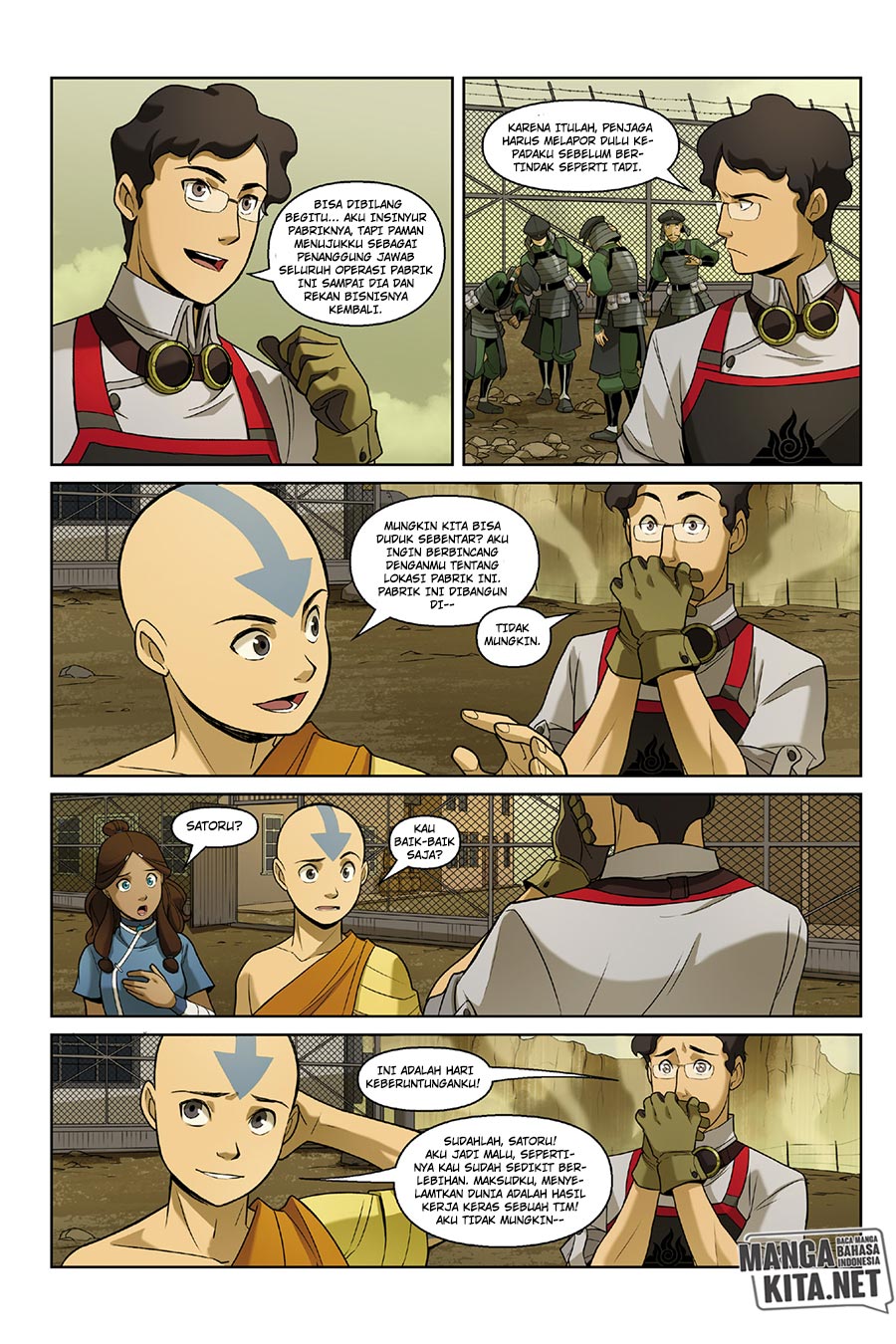 Avatar: The Last Airbender – The Rift Chapter 01.2 Bahasa Indonesia