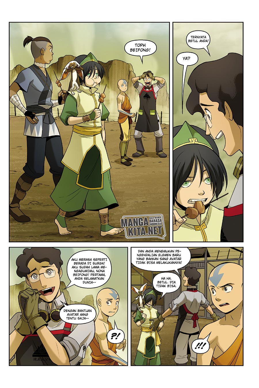 Avatar: The Last Airbender – The Rift Chapter 01.2 Bahasa Indonesia