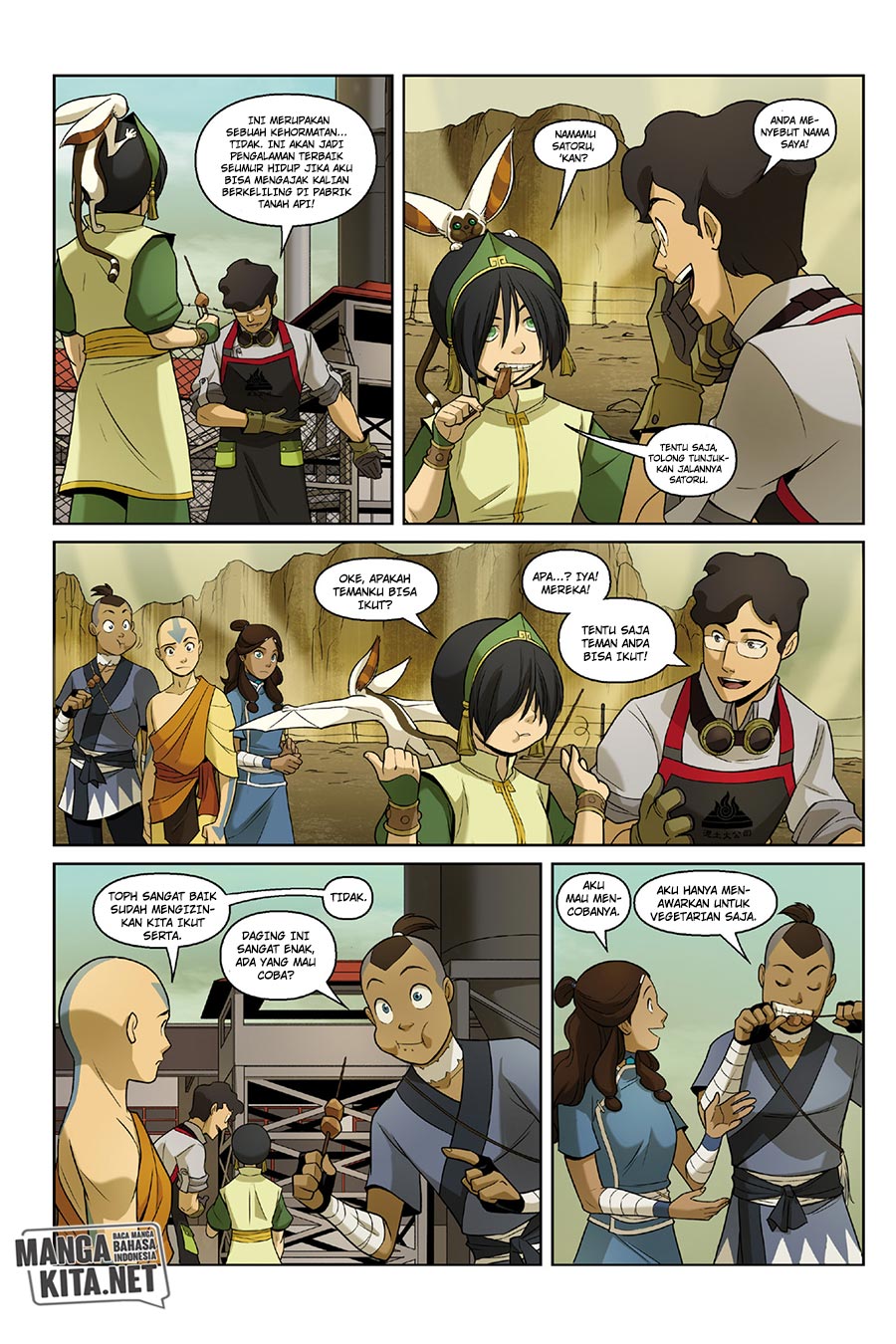Avatar: The Last Airbender – The Rift Chapter 01.2 Bahasa Indonesia