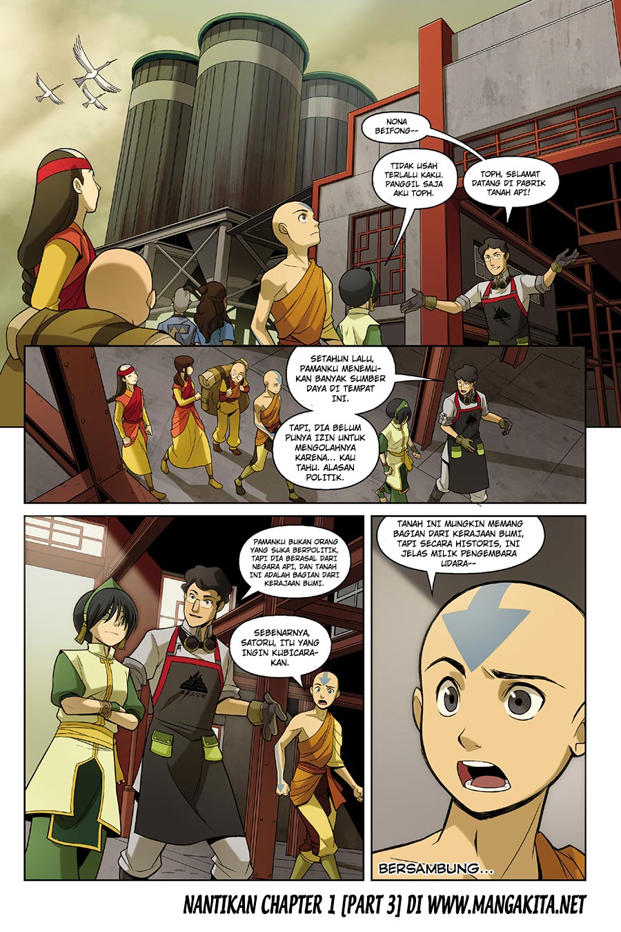 Avatar: The Last Airbender – The Rift Chapter 01.2 Bahasa Indonesia