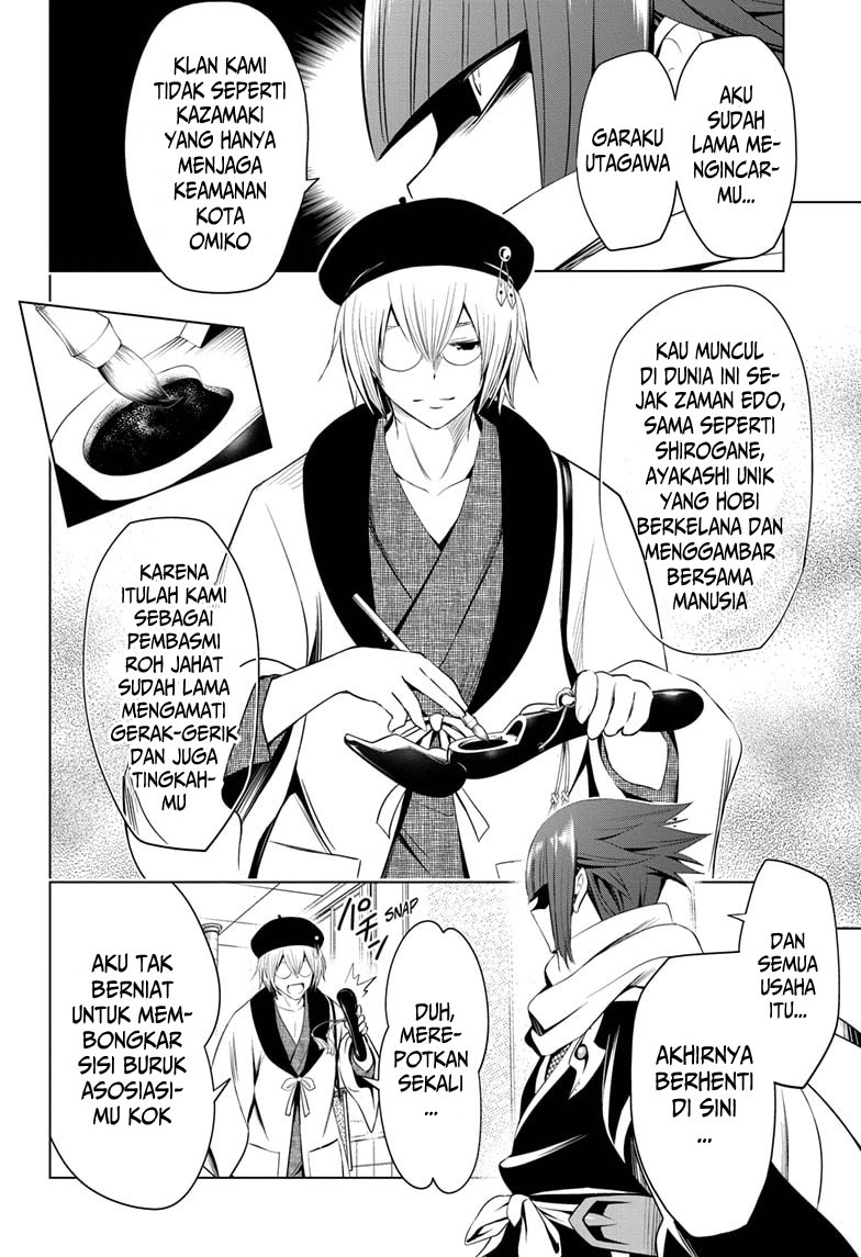 Ayakashi Triangle Chapter 13 Bahasa Indonesia