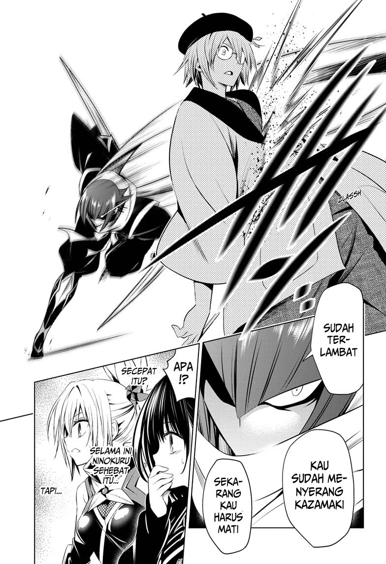 Ayakashi Triangle Chapter 13 Bahasa Indonesia