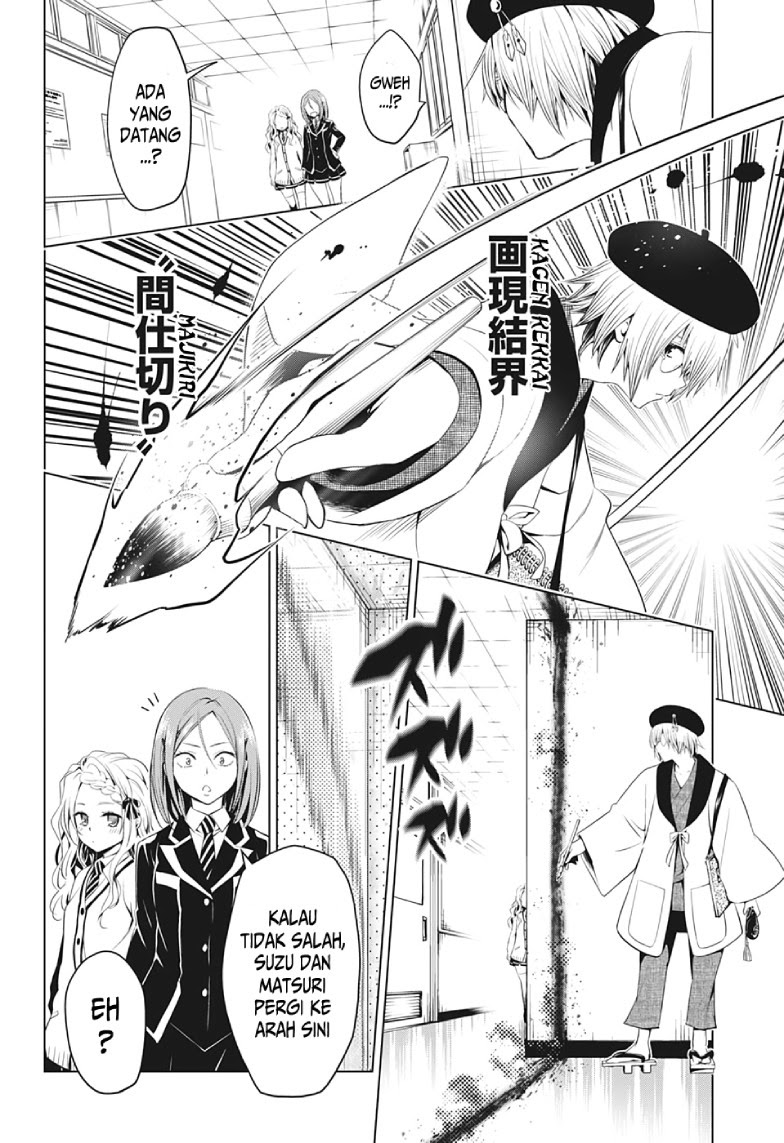 Ayakashi Triangle Chapter 13 Bahasa Indonesia