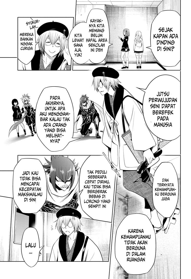 Ayakashi Triangle Chapter 13 Bahasa Indonesia