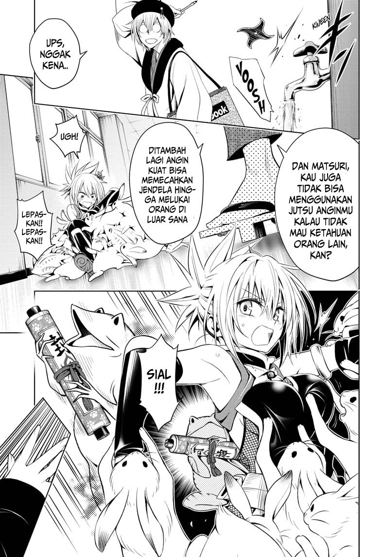 Ayakashi Triangle Chapter 13 Bahasa Indonesia