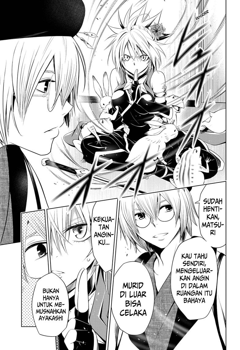 Ayakashi Triangle Chapter 13 Bahasa Indonesia