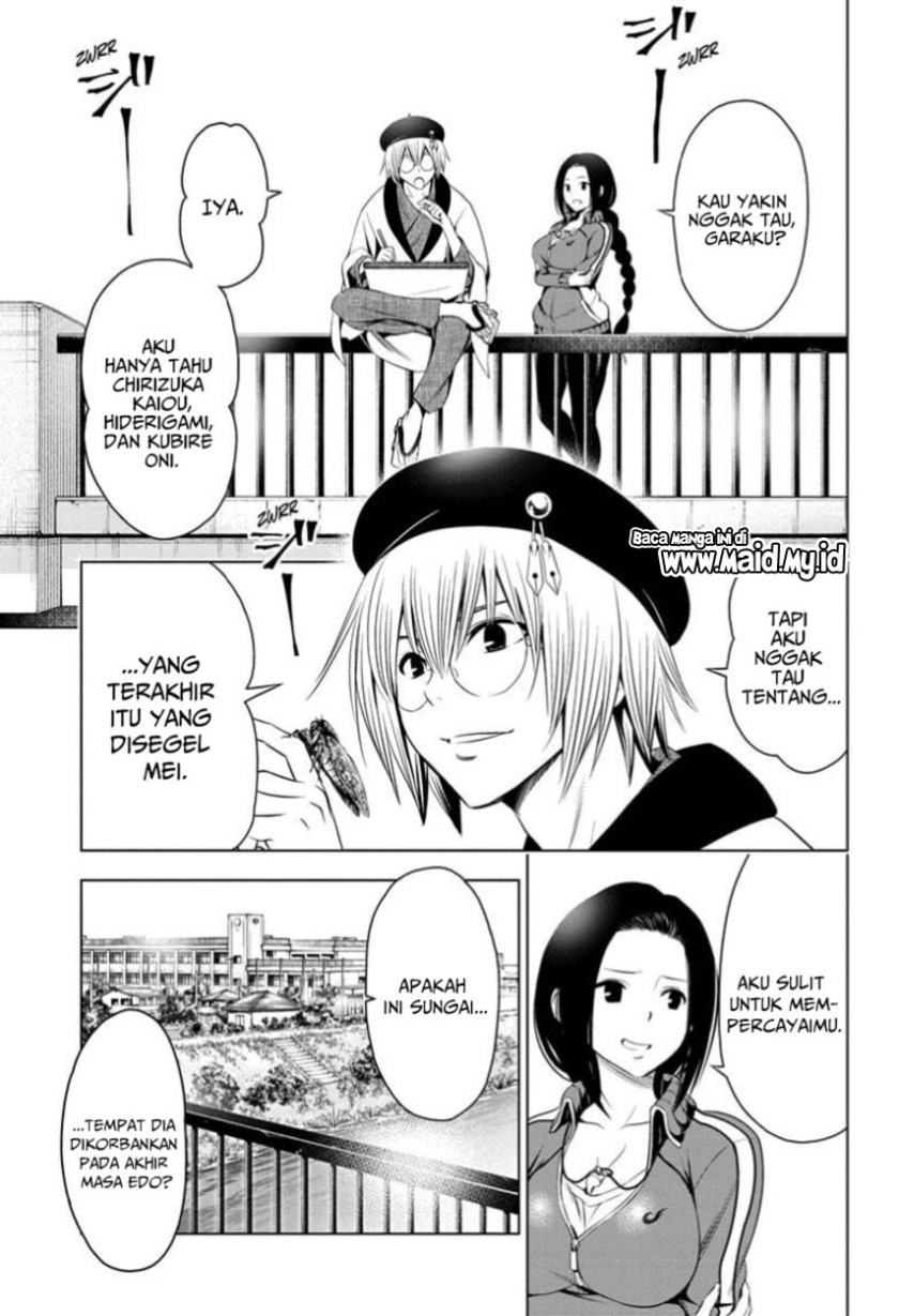 Ayakashi Triangle Chapter 55 Bahasa Indonesia