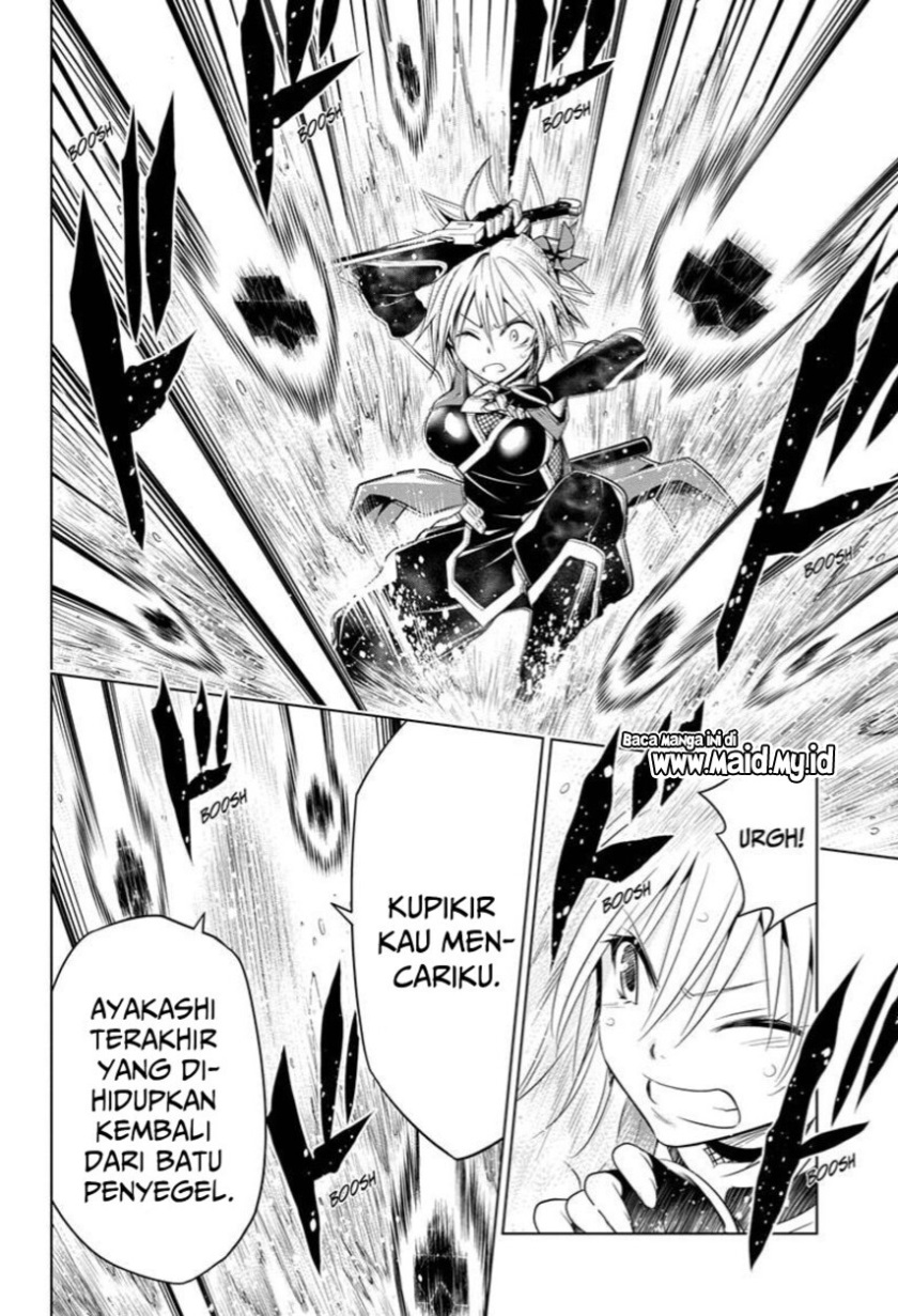 Ayakashi Triangle Chapter 55 Bahasa Indonesia