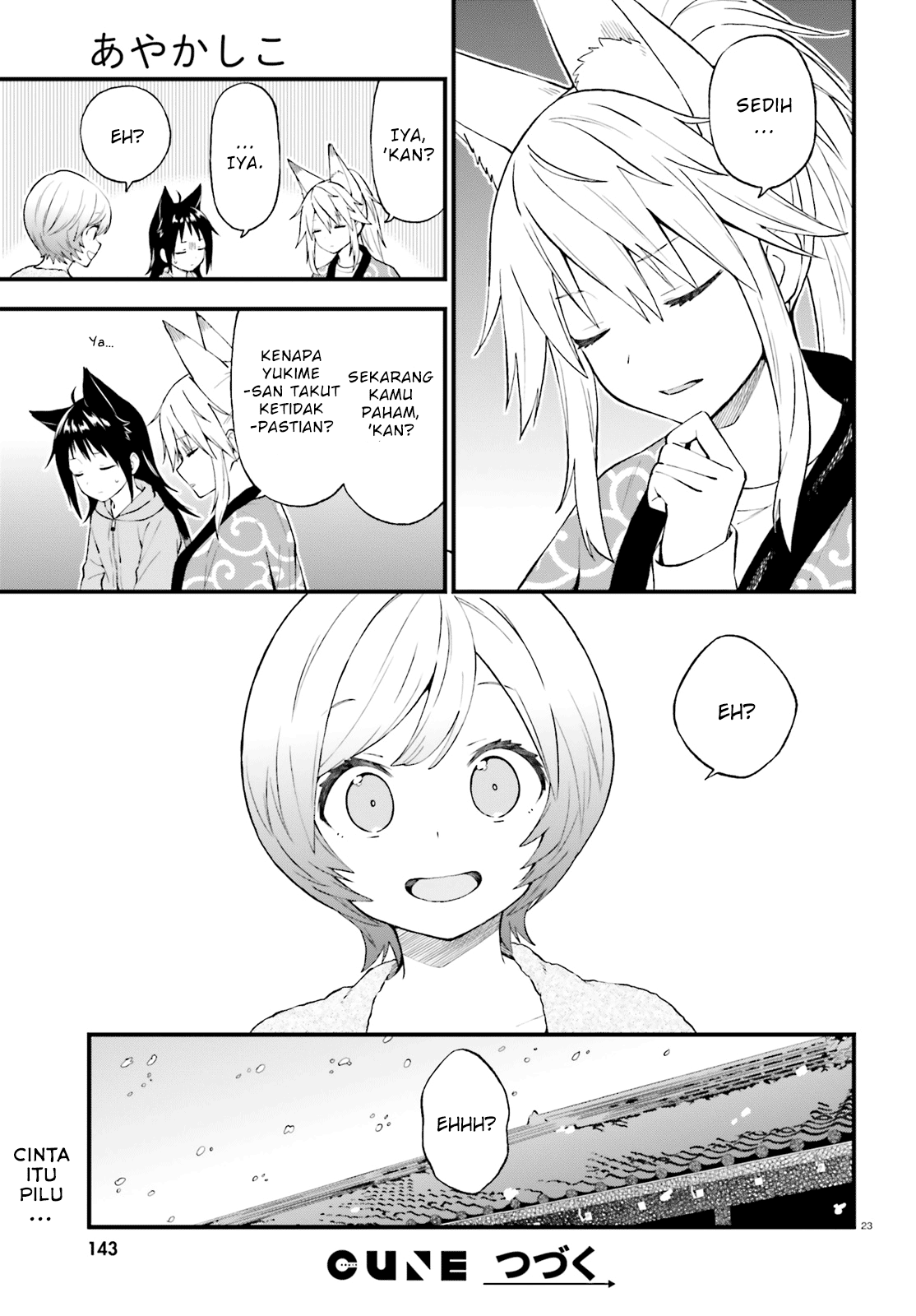 Ayakashiko Chapter 39 Bahasa Indonesia