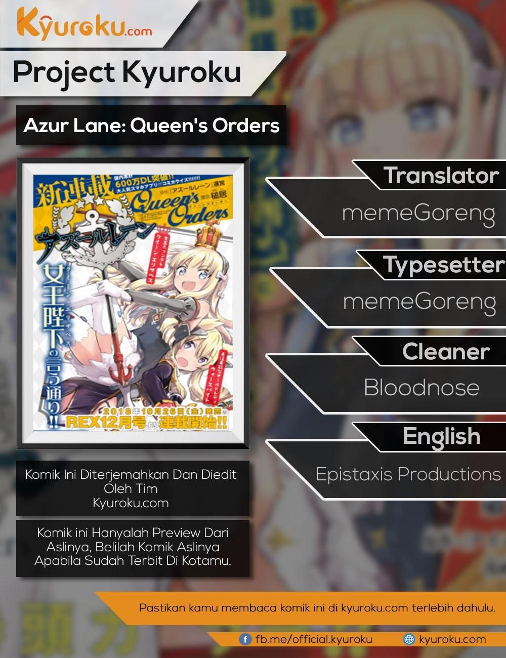 Azur Lane: Queen’s Orders Chapter 21 Bahasa Indonesia