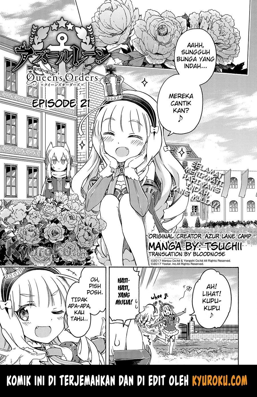Azur Lane: Queen’s Orders Chapter 21 Bahasa Indonesia