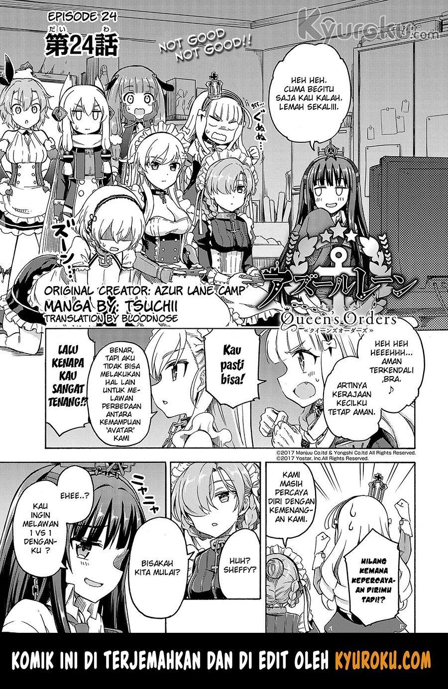 Azur Lane: Queen’s Orders chapter 24