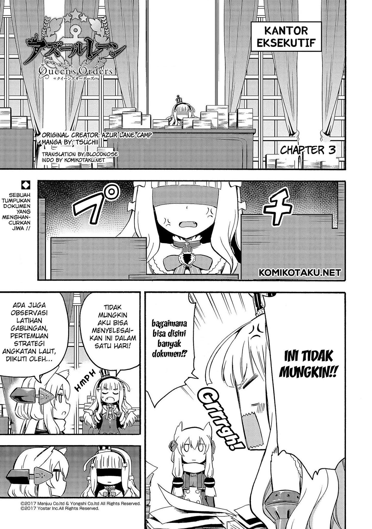 Azur Lane: Queen’s Orders chapter 3