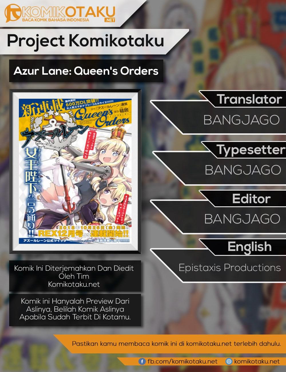 Azur Lane: Queen’s Orders chapter 3