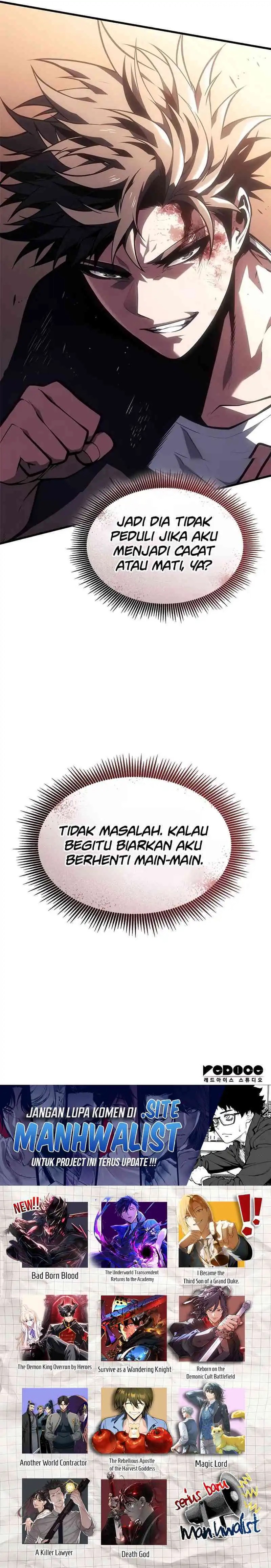 Bad Born Blood Chapter 63 Bahasa Indonesia