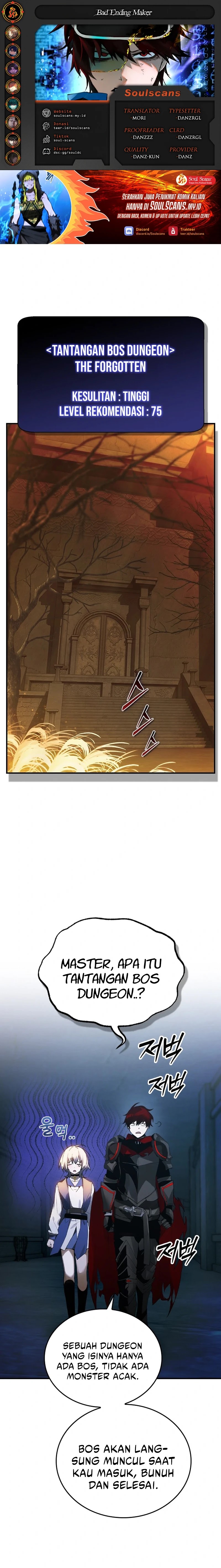 Bad Ending Maker Chapter 28 Bahasa Indonesia