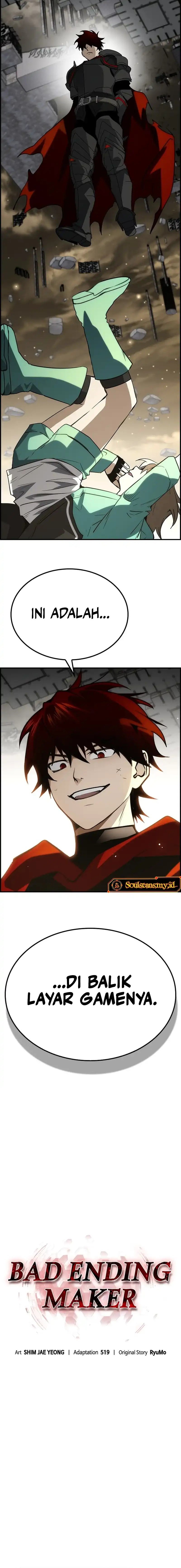 Bad Ending Maker Chapter 61 Bahasa Indonesia