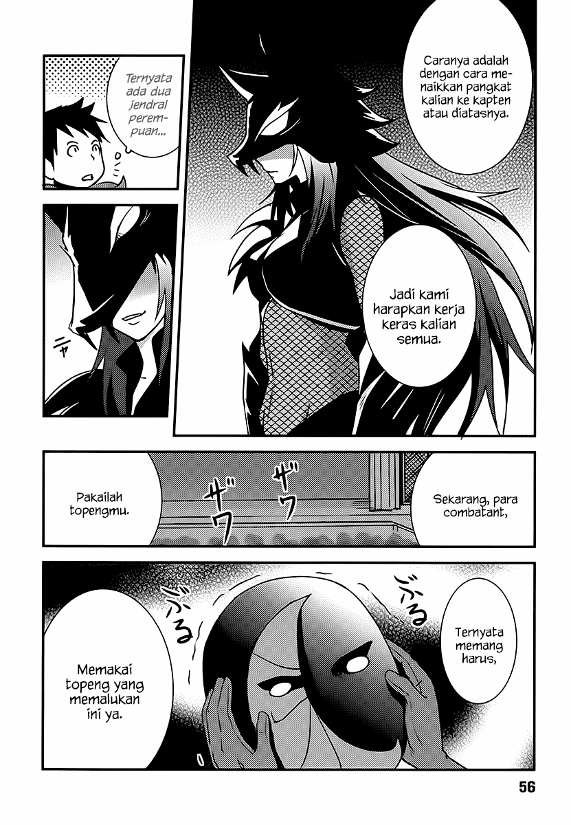 Baito Saki wa “Aku no Soshiki”?! Chapter 03 Bahasa Indonesia