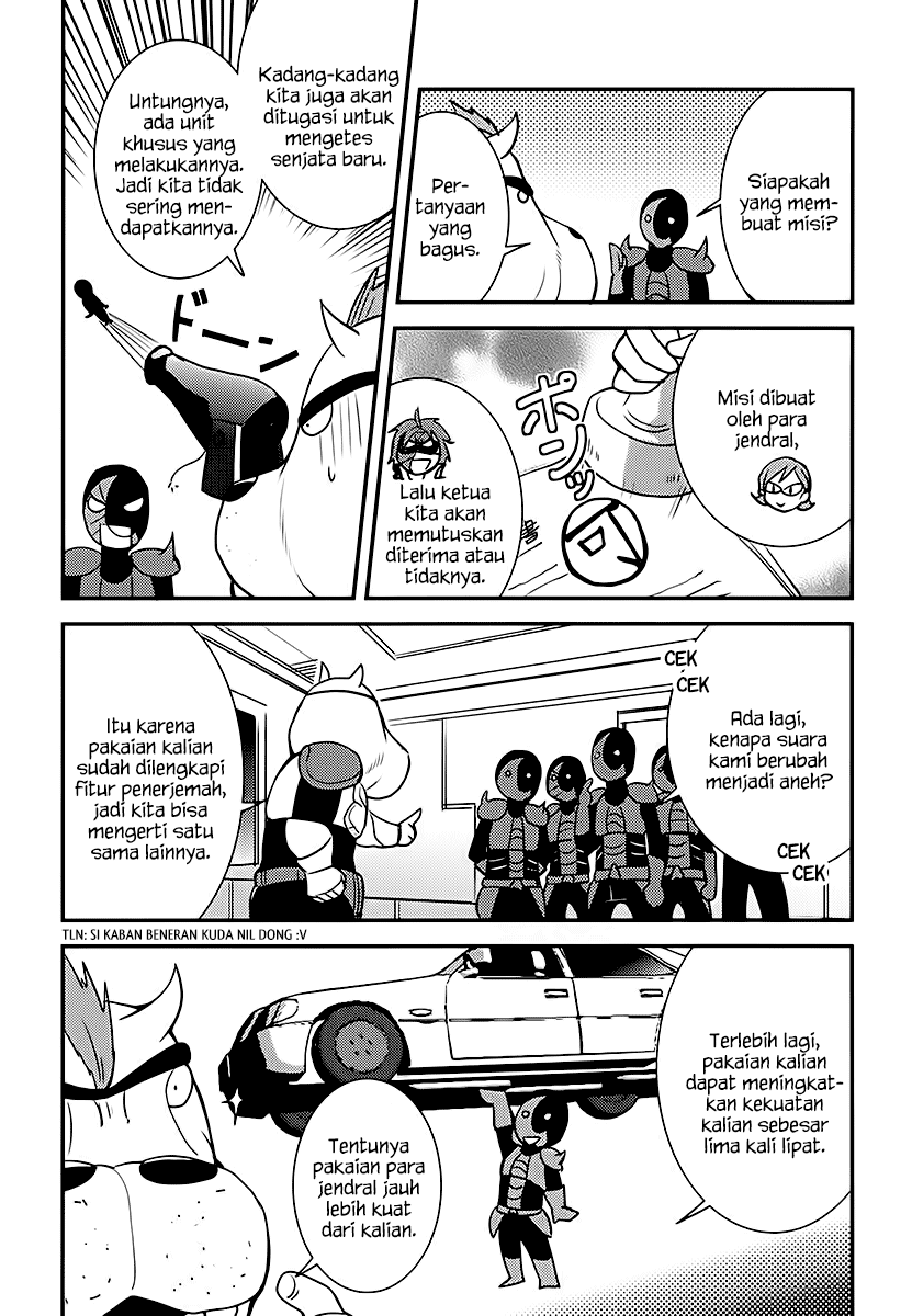 Baito Saki wa “Aku no Soshiki”?! Chapter 03 Bahasa Indonesia