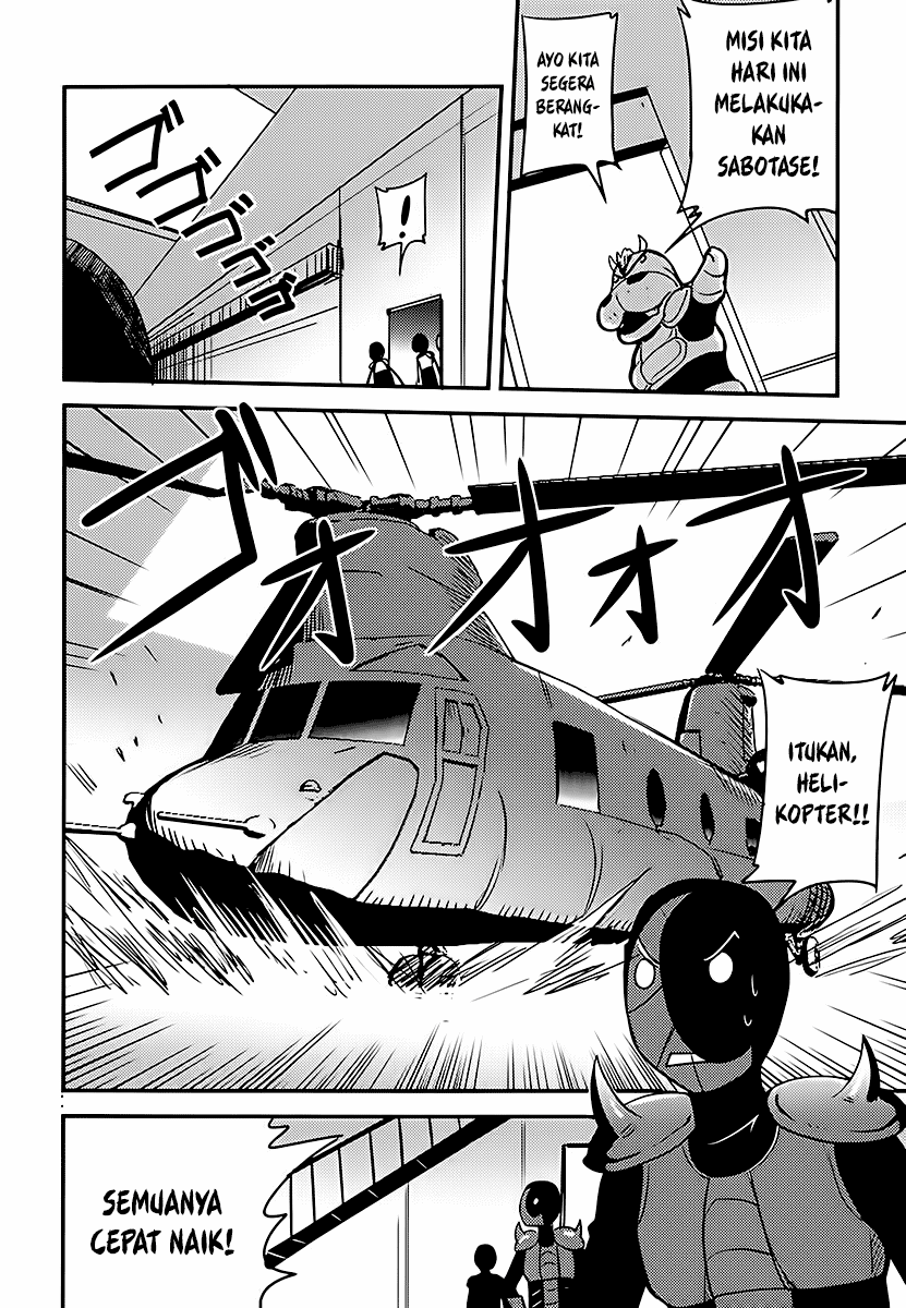 Baito Saki wa “Aku no Soshiki”?! Chapter 03 Bahasa Indonesia