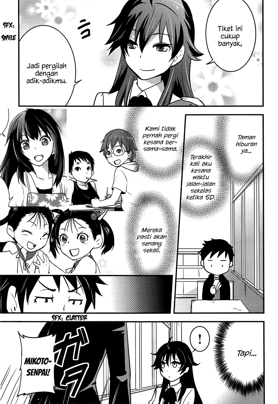 Baito Saki wa “Aku no Soshiki”?! Chapter 19 Bahasa Indonesia