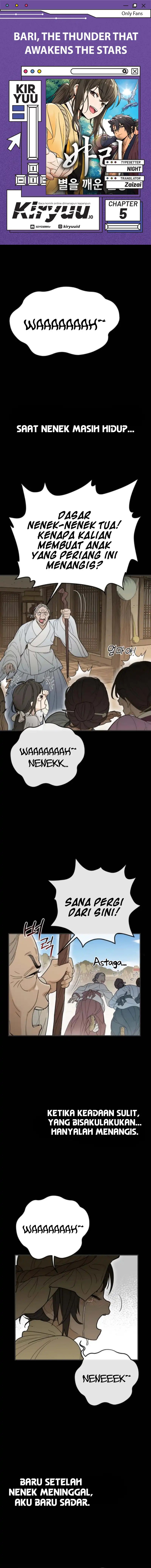 Bari The Thunder That Awakens the Stars chapter 5