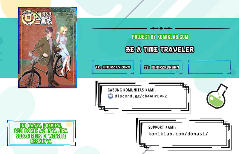 Be A Time Traveler Chapter 02 Bahasa Indonesia