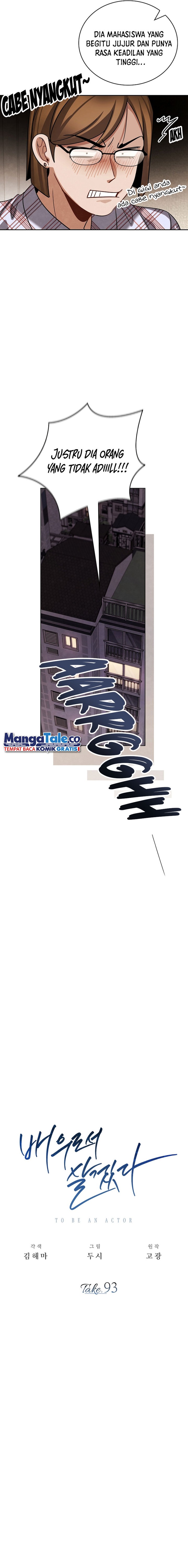 Be the Actor Chapter 93 Bahasa Indonesia