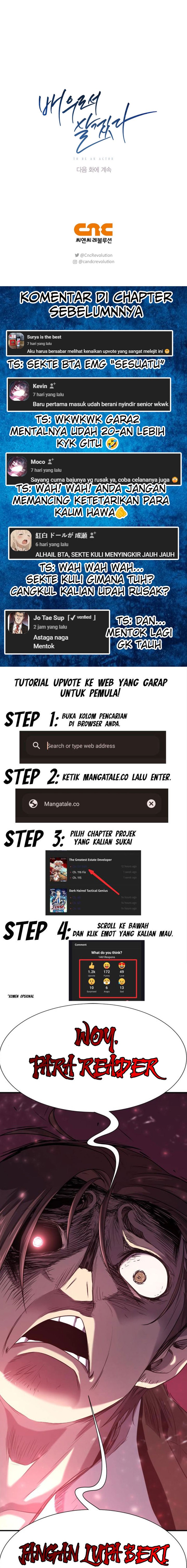 Be the Actor Chapter 93 Bahasa Indonesia