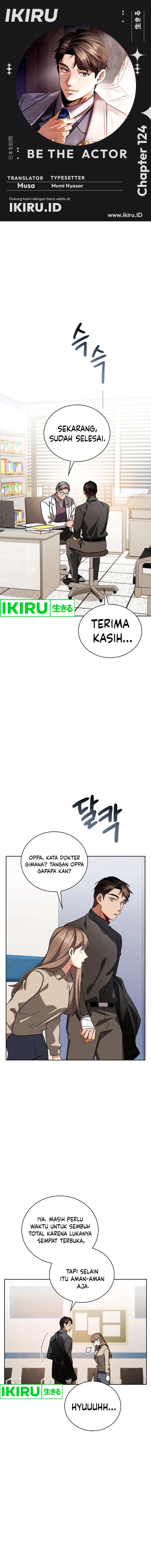 Be the Actor Chapter 124 Bahasa Indonesia