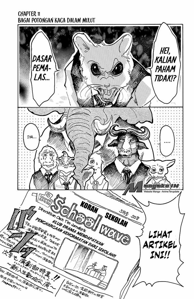 Beastars Chapter 11 Bahasa Indonesia