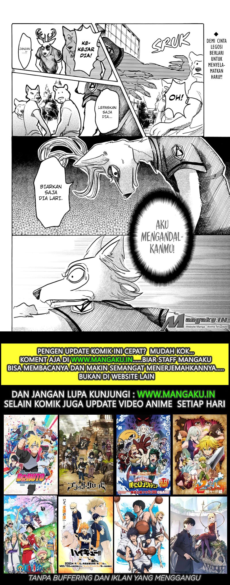 Beastars Chapter 36 Bahasa Indonesia