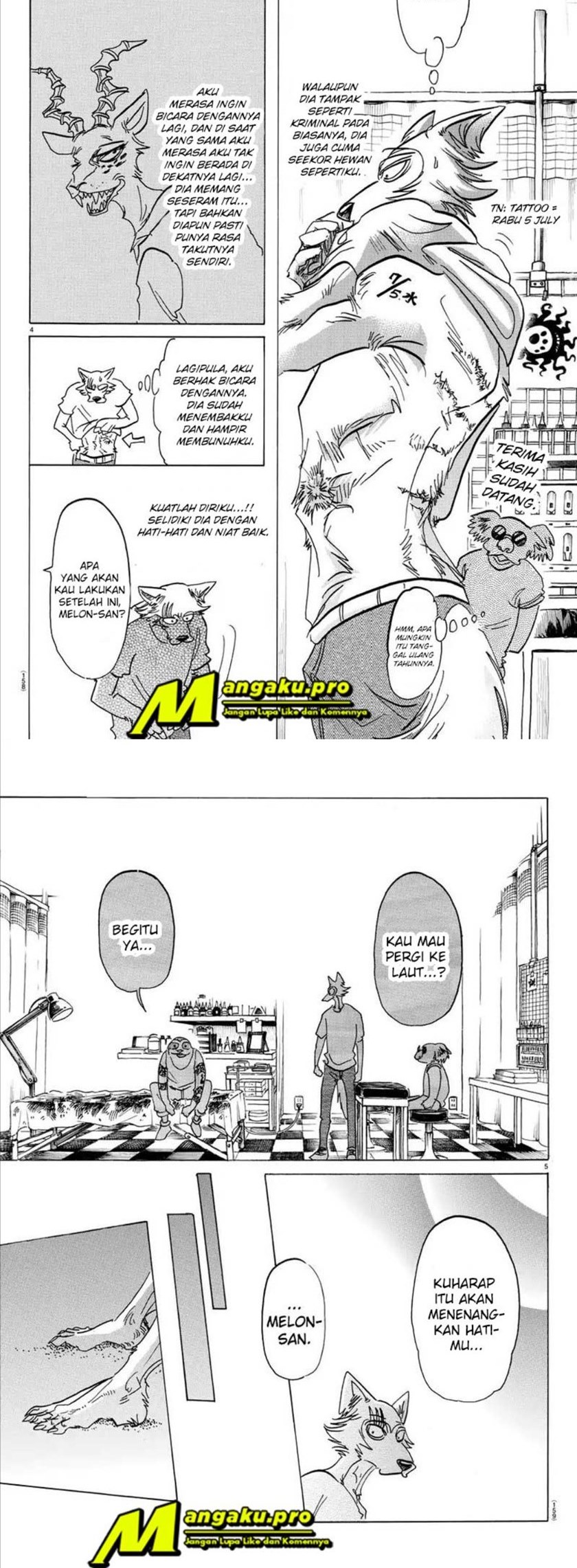 Beastars chapter 140