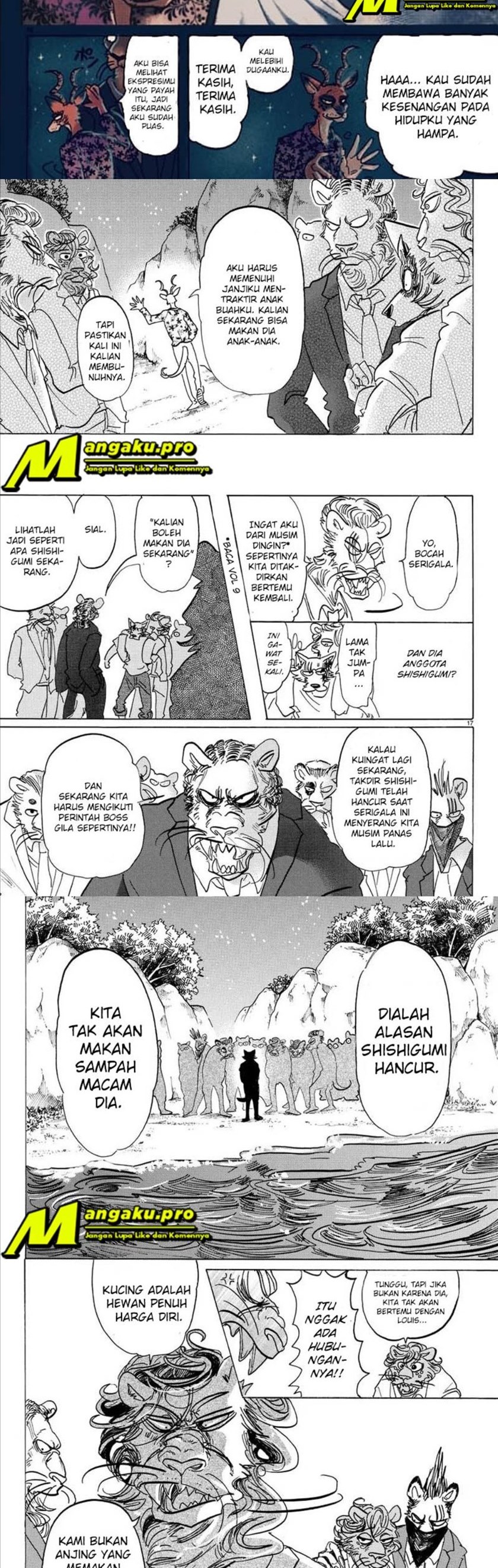 Beastars chapter 140