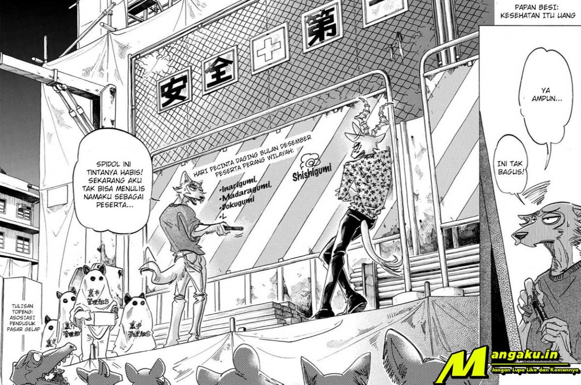 Beastars Chapter 167 Bahasa Indonesia