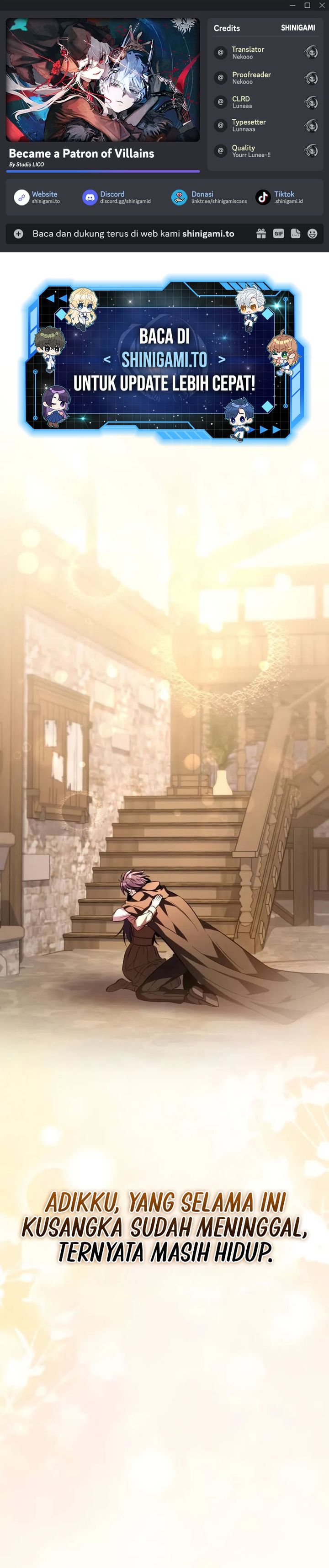 Became The Patron Of Villains Chapter 10 Bahasa Indonesia