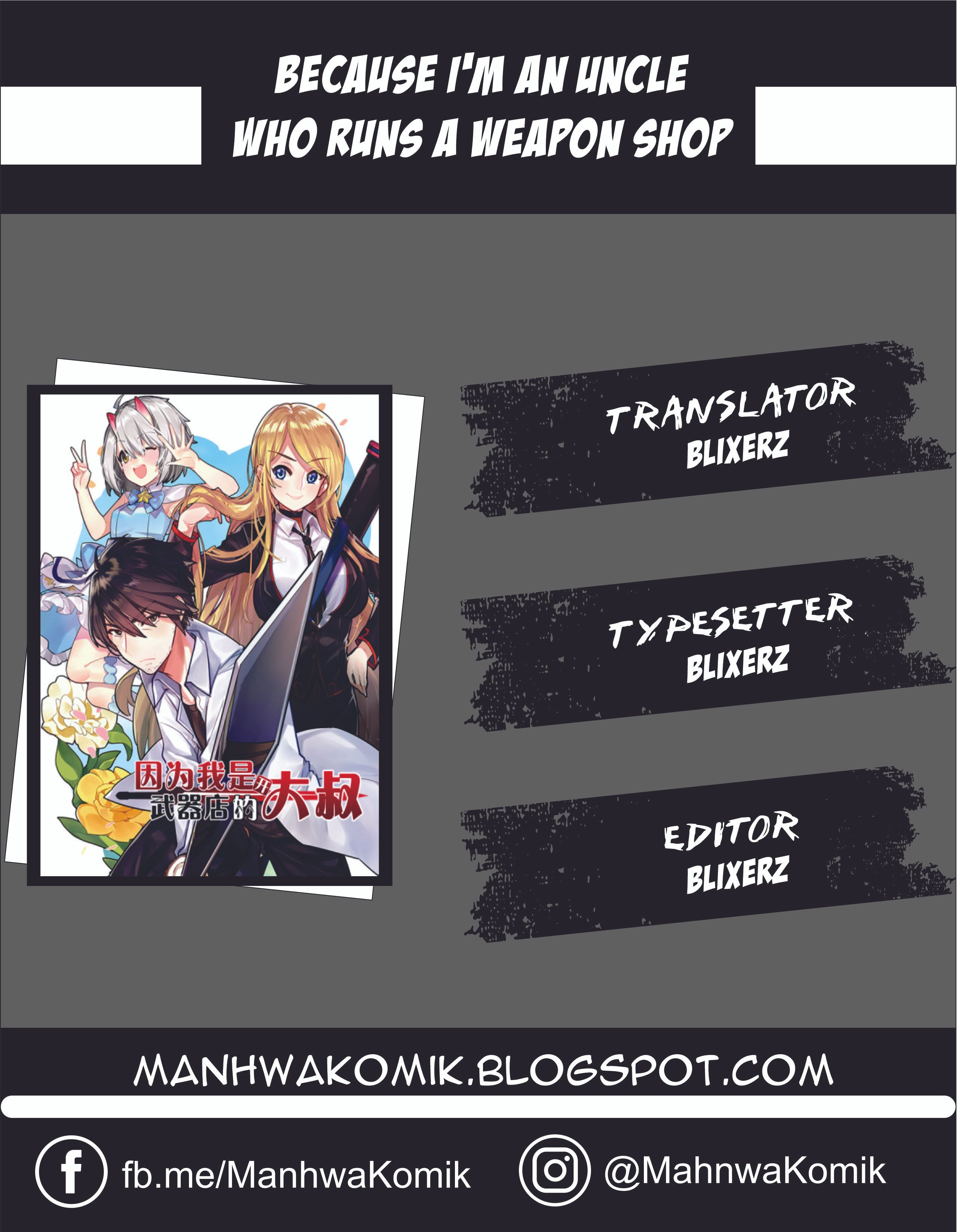 Because I’m An Uncle who Runs A Weapon Shop Chapter 22 Bahasa Indonesia