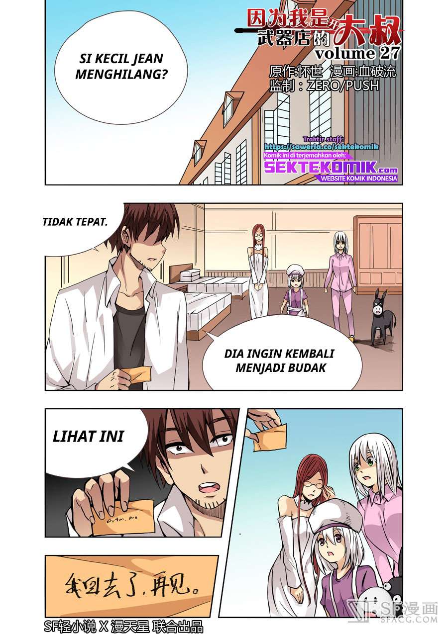 Because I’m An Uncle who Runs A Weapon Shop Chapter 27 Bahasa Indonesia