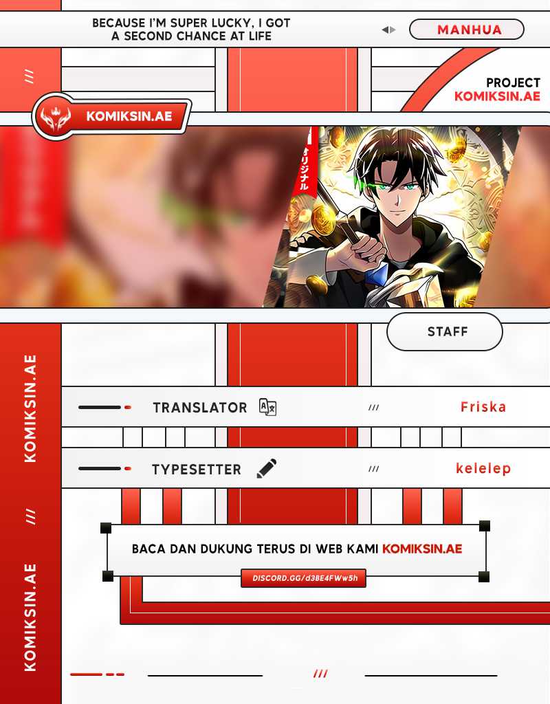 Because I’m Super Lucky, I Got a Second Chance at Life Chapter 08 Bahasa Indonesia