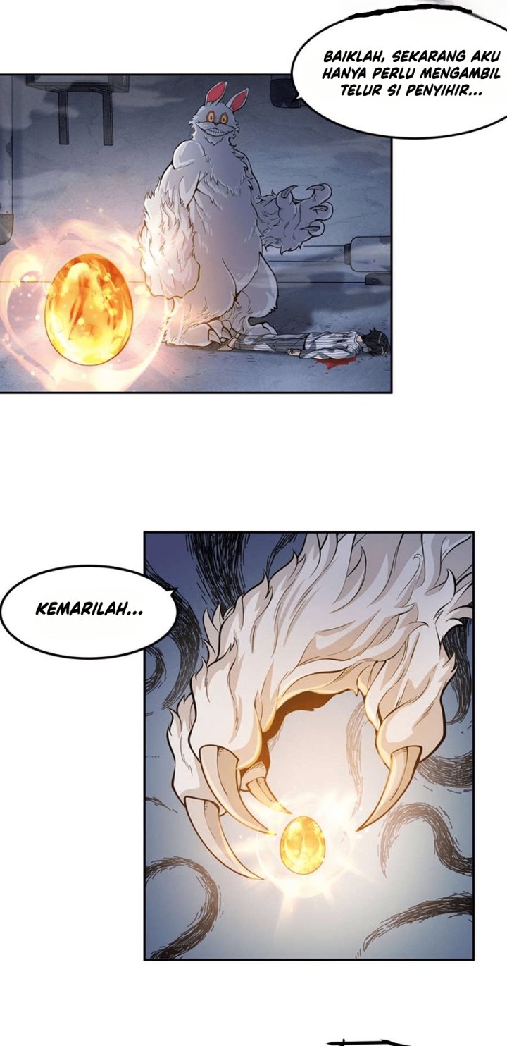 Become a Witch in a World Full of Ghost Stories Chapter 11 Bahasa Indonesia