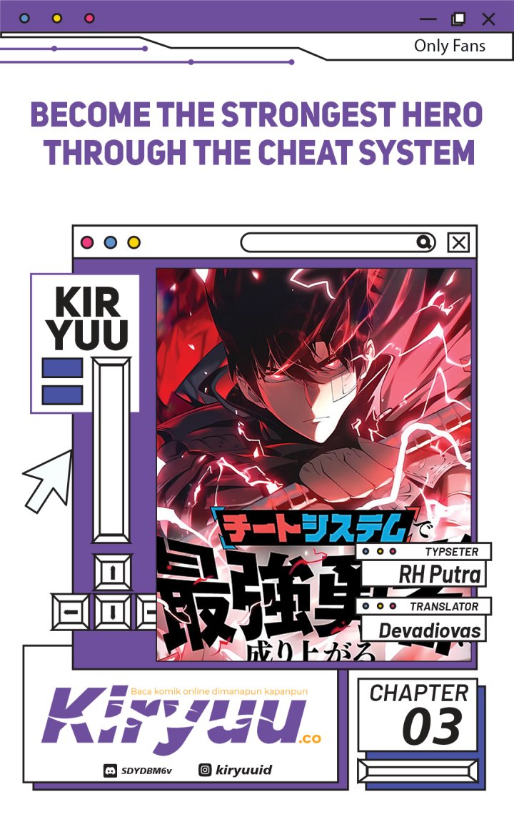 Become the Strongest Hero Through the Cheat System chapter 3