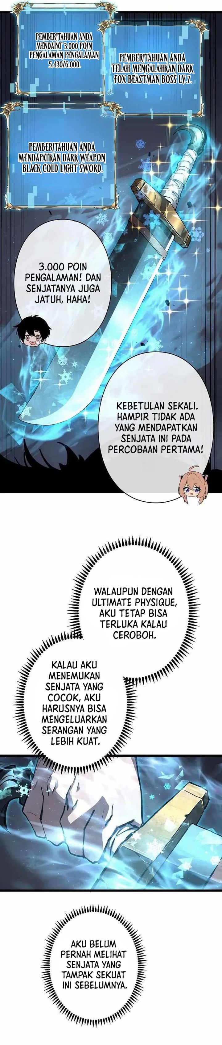 Become the Strongest Hero Through the Cheat System Chapter 09 Bahasa Indonesia