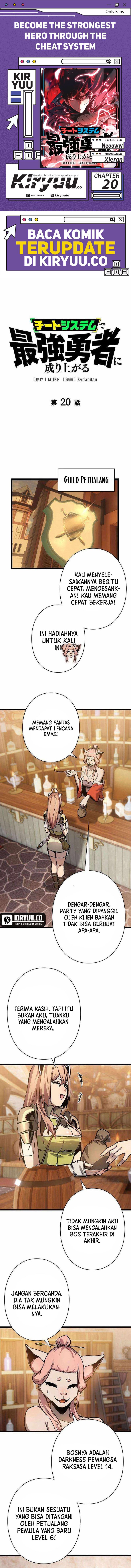 Become the Strongest Hero Through the Cheat System chapter 20