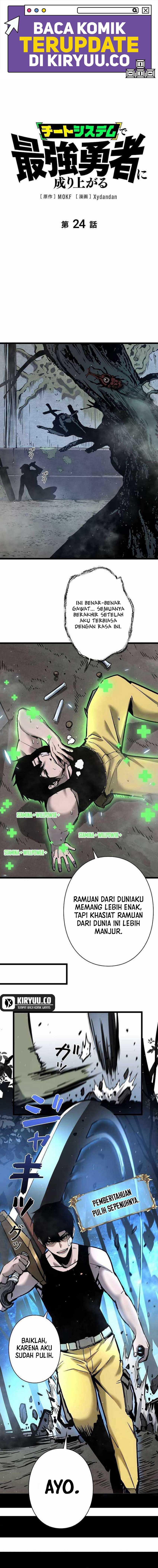Become the Strongest Hero Through the Cheat System chapter 24